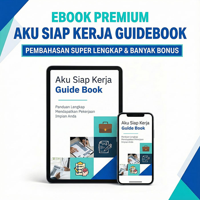 Mockup Ebook Aku Siap Kerja